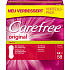 Carefree Original Fresh panty liners 58 pieces