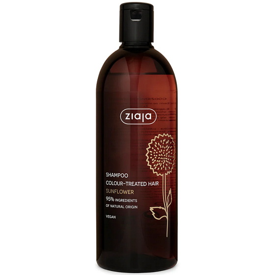 Ziaja Sunflower with Sunflower Extract Shampoo for Colored Hair 500 ml