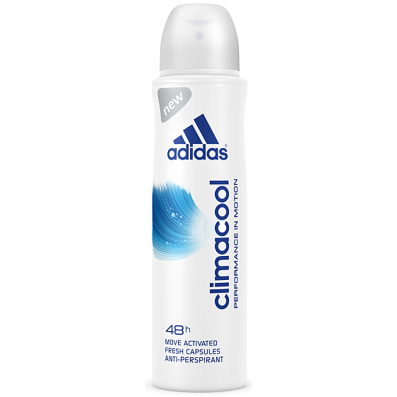 Adidas Climacool 48h antiperspirant deodorant spray for women 150 ml