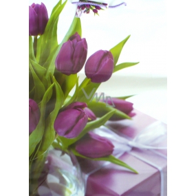 Nekupto Gift paper bag 46 x 33 x 10.5 cm Tulips 1 piece 872 40 BXL