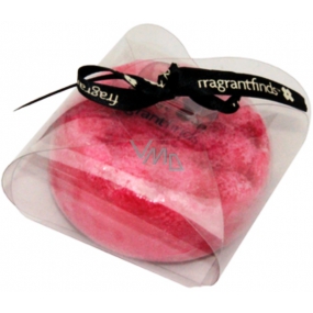 Fragrant Lady Bird Glycerine massage soap with a sponge filled with the scent of Marc Jacobs Dot perfume in red 200 g