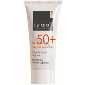 Ziaja Med Protecting SPF 50+ UVA + UVB toning cream for normal skin 50 ml
