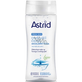 Astrid Fresh Skin Refreshing cleansing micellar water for normal and combination skin 200 ml