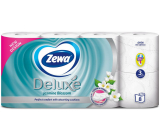 Zewa Deluxe Aqua Tube Jasmine Blossom perfumed toilet paper 3 ply 150 pieces 8 pieces, roll that can be washed away