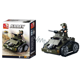 EP Line Sluban Army Armored Vehicle M-38, 151 pieces, recommended age 6+