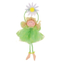 Fairy with a green skirt for hanging no.3 15 cm