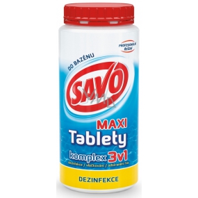 Savo 3in1 Maxi complex Chlorine tablets for pool disinfection 1.4 kg