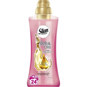 Silan Soft & Oils Sweet Magnolia fabric softener concentrate 24 doses 600 ml