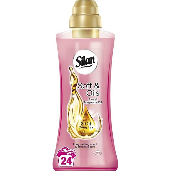Silan Soft & Oils Sweet Magnolia fabric softener concentrate 24 doses 600 ml