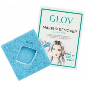 Glov Hydro Demaquillage Comfort Bouncy Blue make-up gloves 1 piece