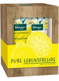 Kneipp Pure Lebensfreude shower gel 200 ml + body lotion 200 ml, cosmetic set