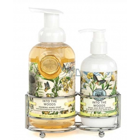 Michel Design Works The Secret of the Wood foaming liquid hand soap 530 ml + hand and body lotion 236 ml, cosmetic set