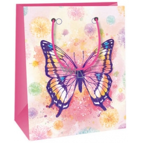 Ditipo Gift paper bag 11.4 x 6.4 x 14.6 cm butterfly