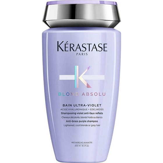 Kérastase Blond Absolu Bain Ultra-Viole Shampoo for neutralizing yellow tone 250 ml