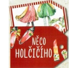 Nekupto Christmas gift cards something girly 5.5 x 7.5 cm 6 pieces