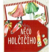 Nekupto Christmas gift cards something girly 5.5 x 7.5 cm 6 pieces