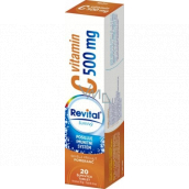 Revital Vitamin C Orange food supplement for normal immune function 500 mg 20 effervescent tablets