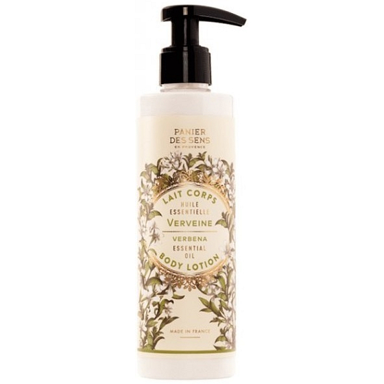 Panier des Sens Verbena nourishing body lotion dispenser 250 ml