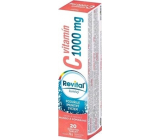 Revital Vitamin C Mango and orange dietary supplement for normal immune function 1000 mg 20 effervescent tablets