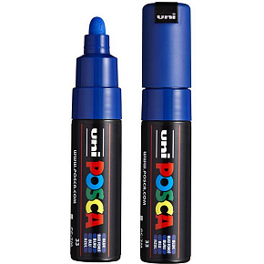 Posca Universal Acrylic Marker 4.5 - 5.5 mm Blue PC-7M