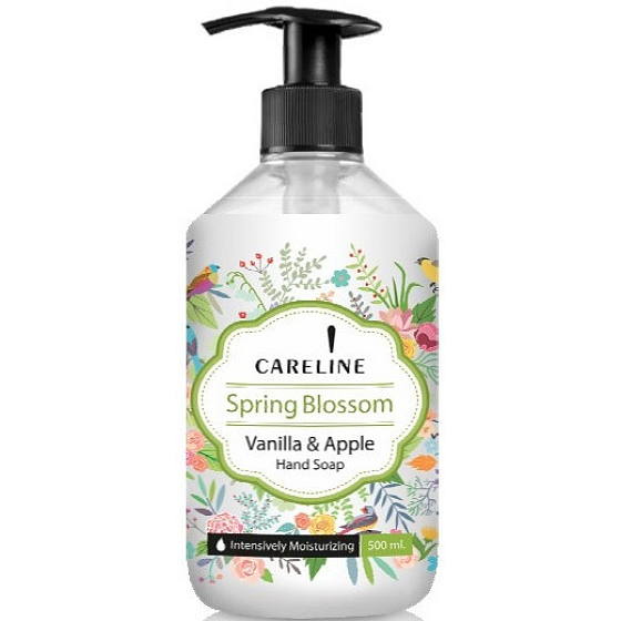 Careline Spring Blossom - Spring flower liquid hand soap 500 ml dispenser