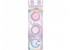 Baylis & Harding Beauticology Unicorn sparkling bath ball 3 x 100 g, cosmetic set for children
