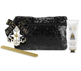 Grace Cole Sparkling Pear and Nectarine Blossom hand cream 50 ml + nail file + cosmetic bag, cosmetic set for women