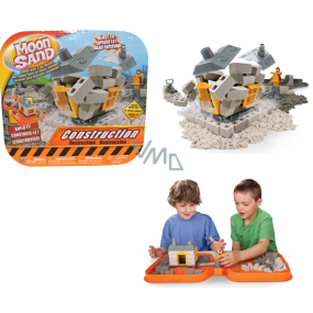 Moon Sand Construction lightweight modelling clay, hypoallergenic, recommended age from 3 years, creative set