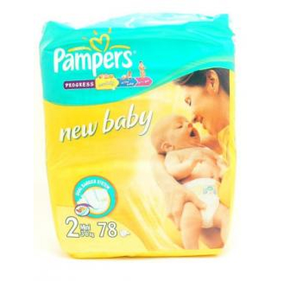 Pampers New Baby Mini 3 - 6 kg diaper panties 74 pieces