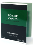 Karl Lagerfeld Bois de Cypres toaletní voda pro muže 2 ml s rozprašovačem, vialka