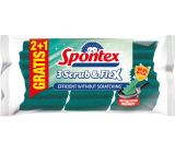 Spontex Scrub & Flex Extra Flexible Dish Sponge 3 pieces