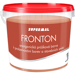 Fronton powder color for construction mix mortars and concretes, 0731 brick red, 800 g