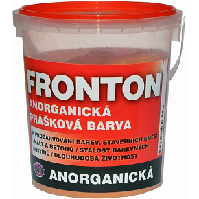 Fronton powdered color for construction mixtures of mortars and concretes, 0731 brick red, 800 g