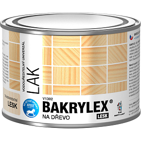 Bakrylex V1302 universal gloss water-based varnish for wood transparent, 300 g
