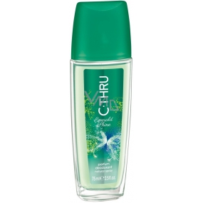 C-Thru Emerald Shine perfumed deodorant glass for women 75 ml