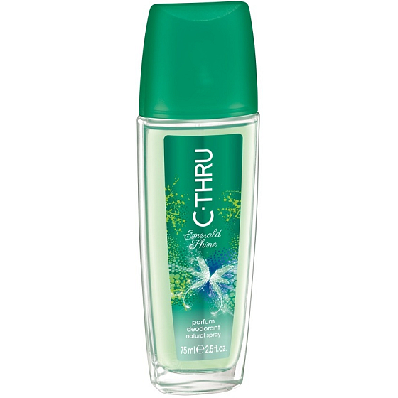 C-Thru Emerald Shine perfumed deodorant glass for women 75 ml