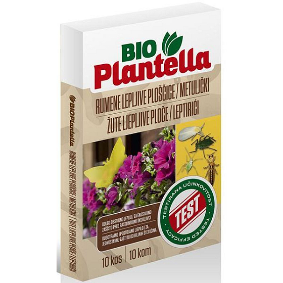Plantella Bio glue boards yellow small 5 pieces