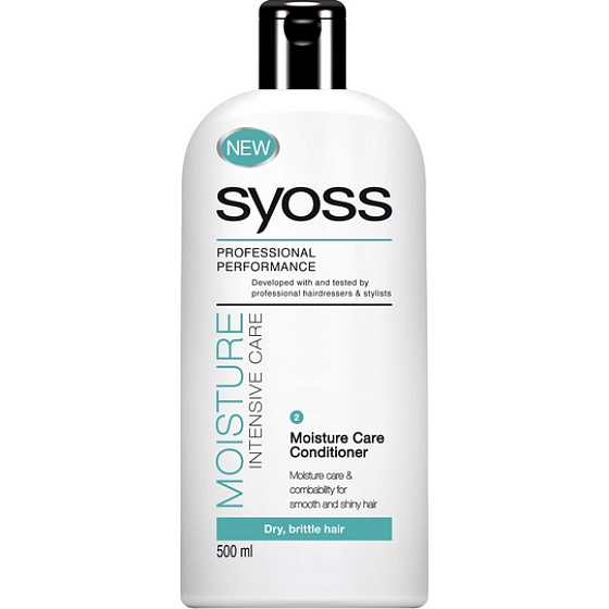 Syoss Moisture Intensive Care conditioner for dry and brittle hair 500 ml