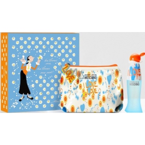 Moschino I Love Love EdT 50 ml eau de toilette + toiletry bag, gift set
