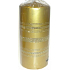 Lima Glittering Line candle gold cylinder 60 x 120 mm 1 piece
