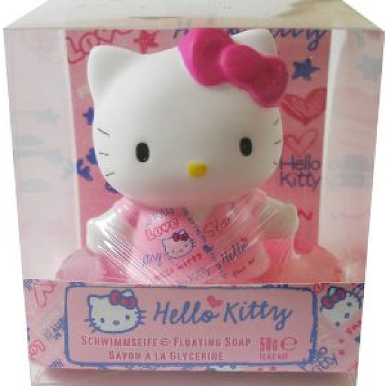 Hello Kitty Fashion Fun Floating soap with figurine for girls 50 g