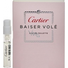 Cartier Baiser Volé eau de toilette for women 1.5 ml with spray, vial