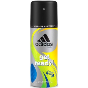 Adidas Cool & Dry 50h Get Ready! antiperspirant deodorant spray for men 150 ml
