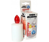 Max Electric Candle on Battery Max Cemetery E1 10 cm 1 piece