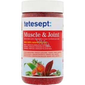 Tetesept Muscle & Joint Muscle & Joint Rosemary + Camphor + Eucalyptus 100% Sea Salt 900 g