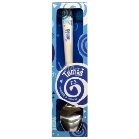 Nekupto Twister Spoon named Tomáš blue 16 cm