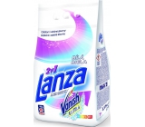Lanza Vanish Ultra 2v1 Bílá prací prášek s odstraňovačem skvrn na bílé prádlo 15 dávek 1,125 g