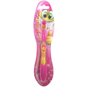 Nekupto Teeth toothbrush for children with the inscription Ladybug soft 1 piece