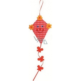 Dragon cloth for hanging orange 14 cm + tail 21 cm