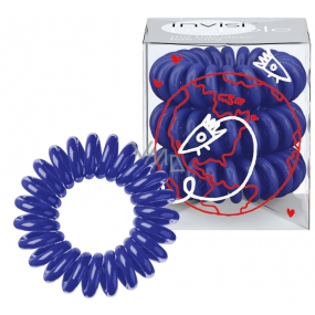 Invisibobble Universal Blue Hair band blue spiral 3 pieces limited edition
